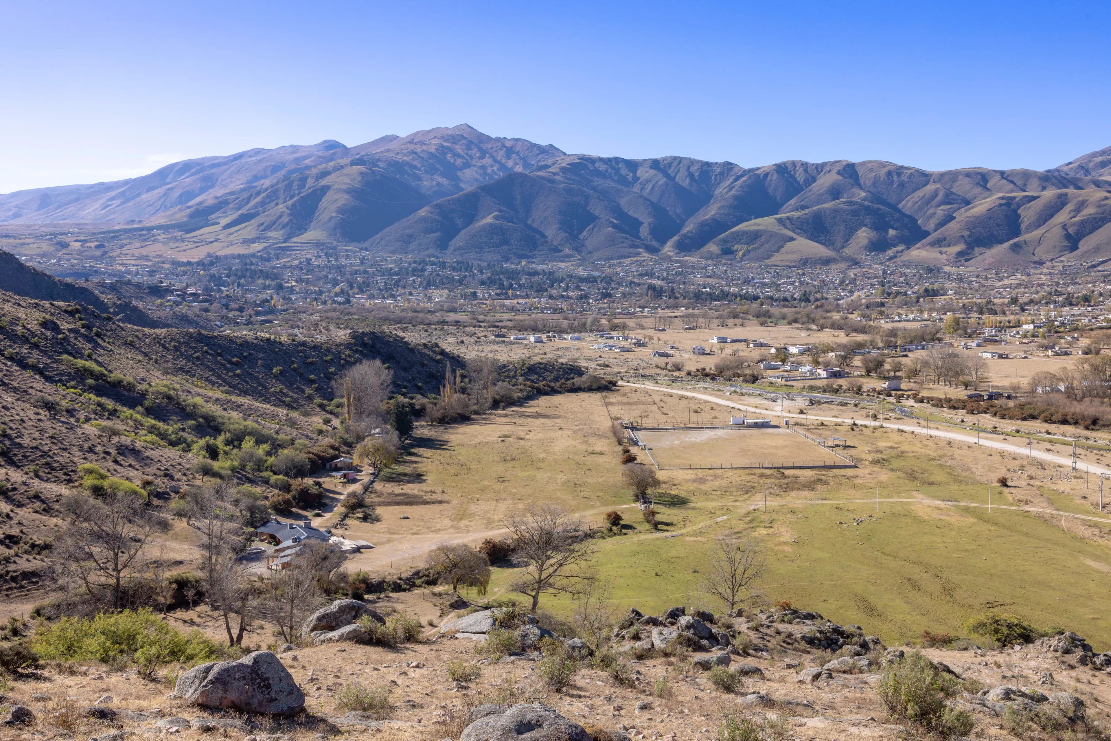Vista panorámica del Valle de Tafí